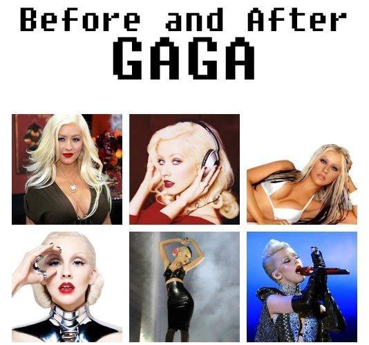 Autors: BlackSwan10010 Kā Lady Gaga ietekmēja kolēģus?!