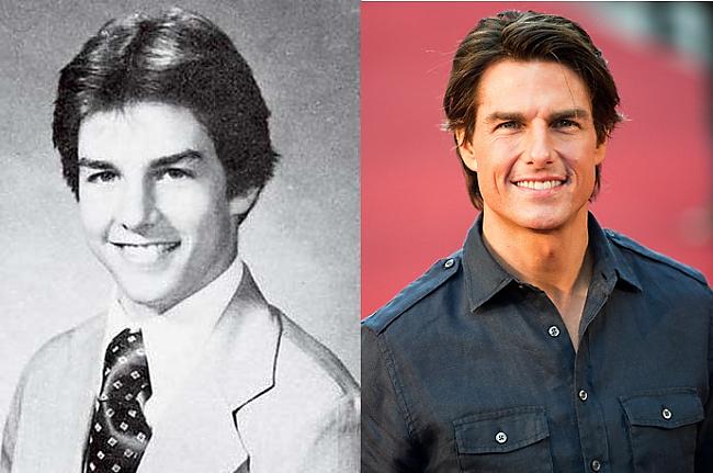 Tom Cruise Autors: Kobis Filmu zvaigznes jaunībā un tagad
