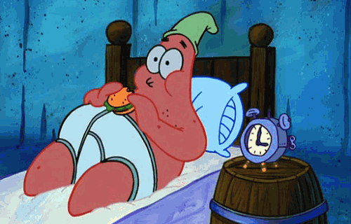 Tu naktī kad visi guļ Autors: gārfilds Spongebob gifi. [ ar dzīves patiesībām ]