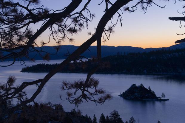 Emerald Bay at dawn with... Autors: wodka Dabas skati VOL 2