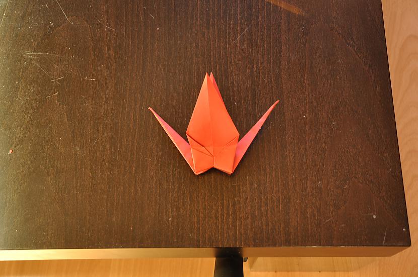 Locīsim spārnus lejā pa manis... Autors: The Anarchist StepByStep: Origami Dzērve