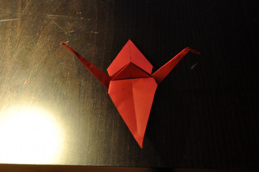 un ir pabeigtsnbspCeru ka Jums... Autors: The Anarchist StepByStep: Origami Dzērve