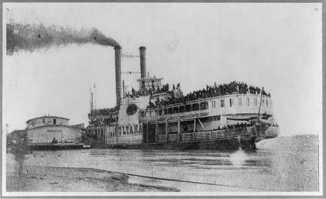 SS Sultana Zaudējums kuru... Autors: Aigars D Nāvējošākās kuģu katastrofas.