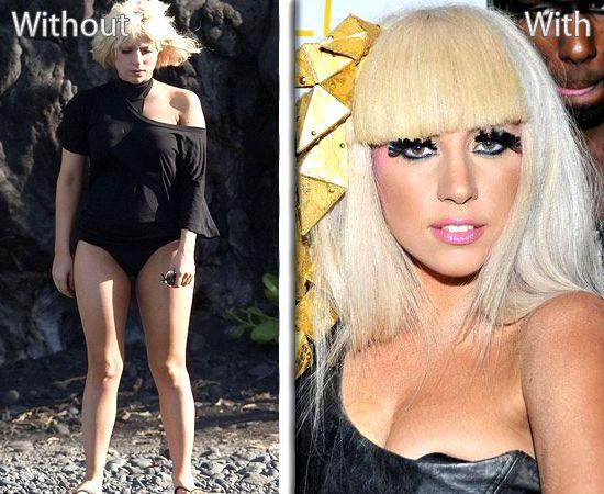 Lady GaGa Autors: HateRam Slavenības ar un bez makeup...