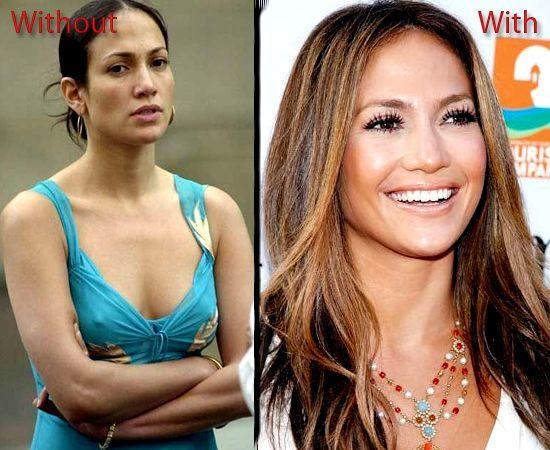 Jennifer Lopez Dženifera... Autors: HateRam Slavenības ar un bez makeup...