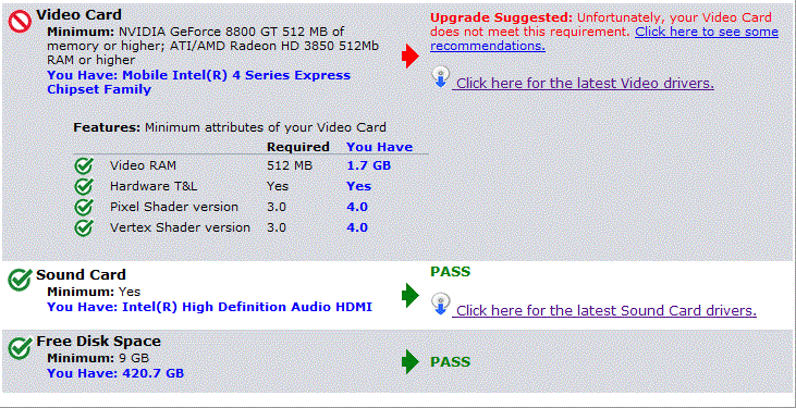  Autors: unknown666 Intel Graphics Media Accelerator 4500mhd...Mīts ?