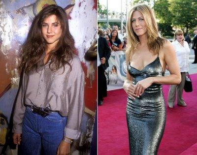 Jennifer Aniston in 1990 and... Autors: PankyBoy slavenības un viņu cīņa ar svaru