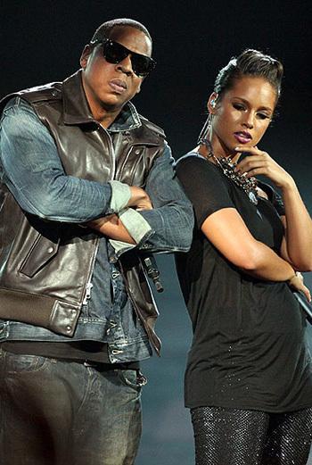 Alicia Keys ar JayZ Autors: kikijs MTV Music Awards 2009.