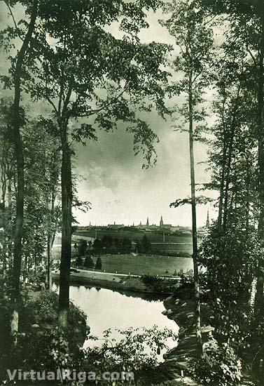 Skats uz Rīgu no Arkādijas... Autors: Fosilija Pagājušo gadsimtu Vecrīgas foto.