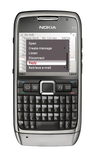 Nokia E71 Autors: dea mobilo telefonu evolūcija.