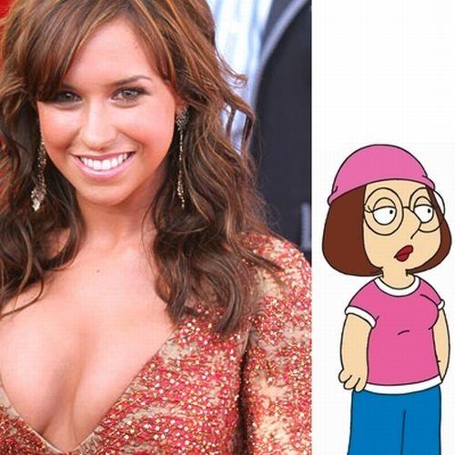 Lacey Chabert as Meg Griffin... Autors: Darknet Cilvēki kuri ierunā populārus multeņu tēlus