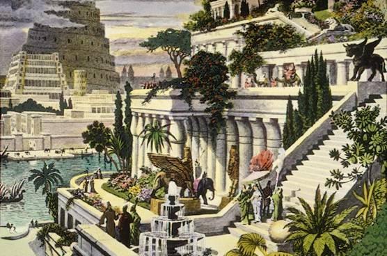 Babilonas gaisa dārzi Saskaņā... Autors: chingishan 7 Pasaules brīnumi(uzlabots - pabeigts) ;D