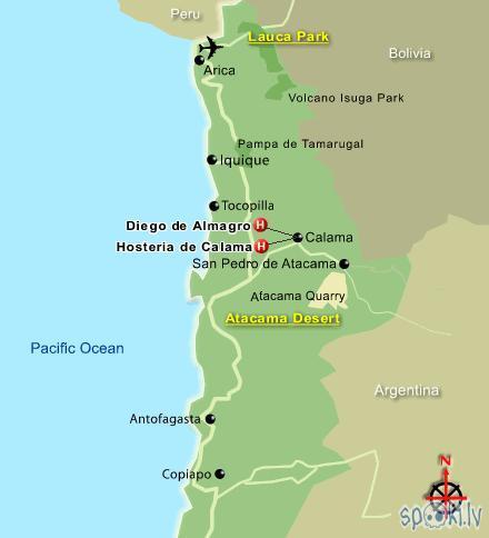 Atakamas tuksnesis kartē Autors: Lieutenant Drebin Dienvidamerikas rietumu "pērles"