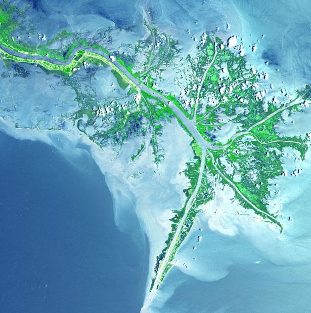 Mississippi River Delta ... Autors: Samaara Zeme no satelīta.