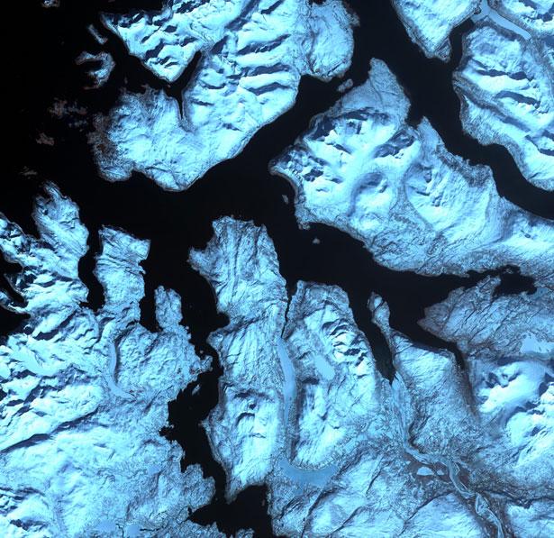 Northern Norway  Like dark... Autors: Samaara Zeme no satelīta.