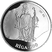 Atzīmējot Rīgas 800 gadu... Autors: Fosilija vairaak taakaa numismaatiem! 2