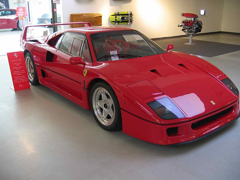 7vietaFerrari f40 Var atzīmēt... Autors: PankyBoy top 10 ferrari