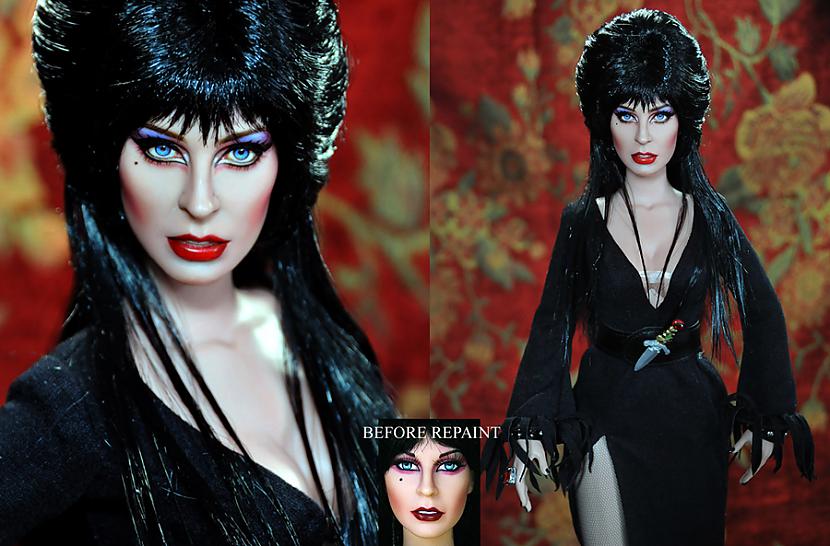 Cassandra Peterson as Elvira Autors: Fosilija Vai ir līdzība slavenībām???