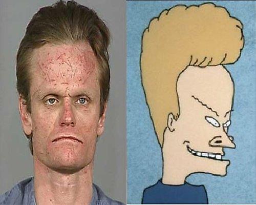  Beavis Autors: janka11 Cilvēki kuri līdzinās mulfilmu tēliem