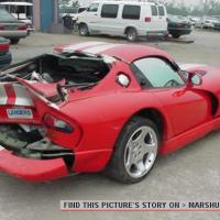 dodge viper crash :(