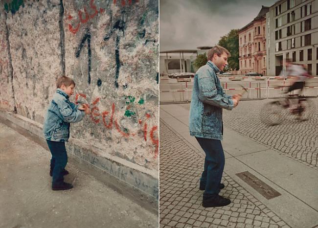 Pirmajā bildē tas ir Berlīnes... Autors: ZirgaGalva Cilvēki toreiz un tagad.