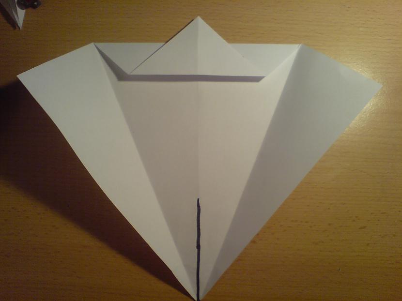 9 tad ar ko rakstāmu ievelkam... Autors: Austiņas Kā uztaisīt origami zaķiti!