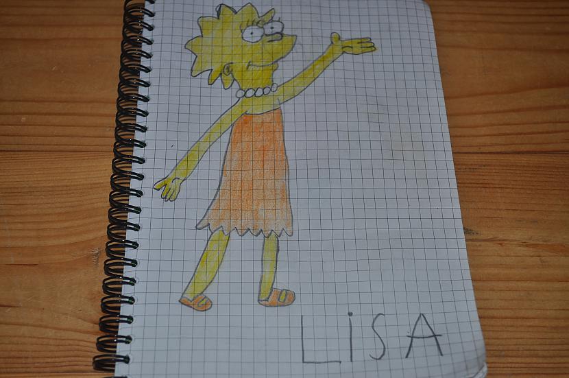 Lisa Simpson Autors: Ronis 18 Zīmētie Simpsoni