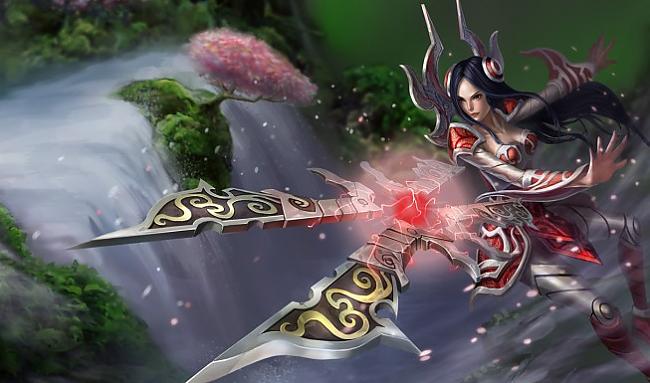 Irelia Autors: Torquemada League of Legends chinese art