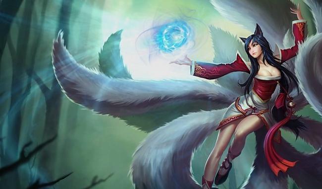 Ahri Autors: Torquemada League of Legends chinese art