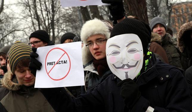 AnonīmieD Autors: miervalds Protests pret ACTA arī Latvijā