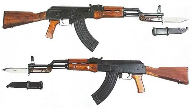 AKMAKM ir AK  47 uzlabotā... Autors: čeburators AK- sistēmas triecienšautenes