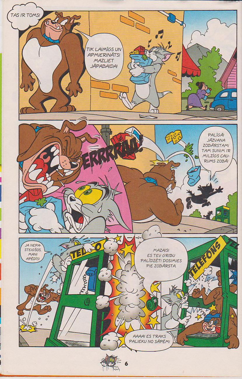  Autors: Laiker Tom & Jerry komiks