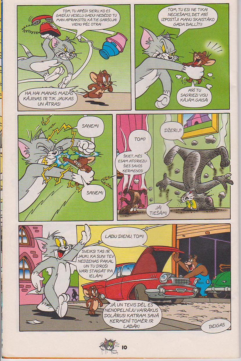  Autors: Laiker Tom & Jerry komiks