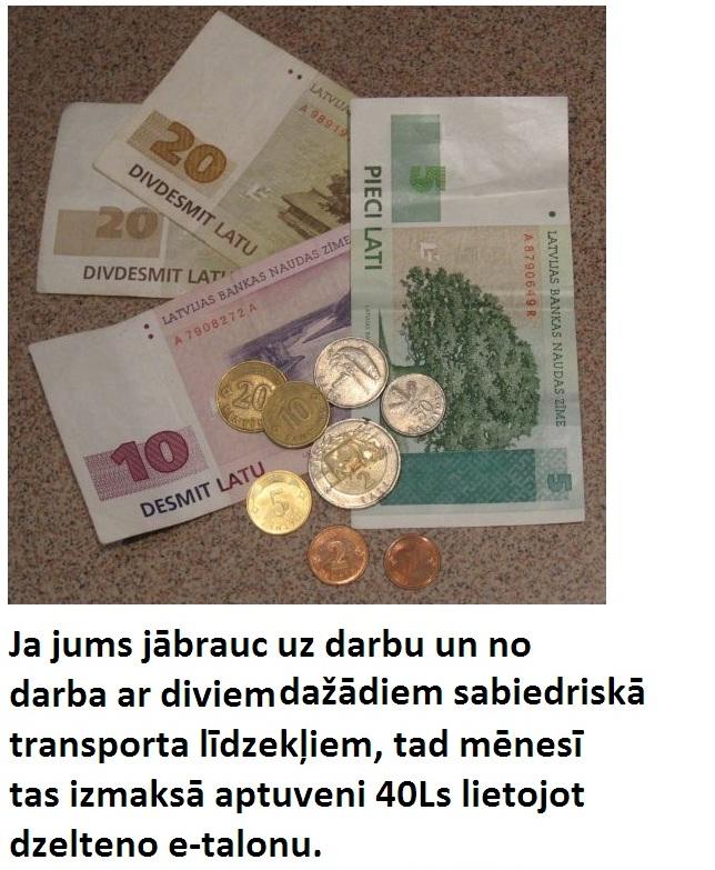  Autors: voiceks Kā maksāt mazāk par Rīgas Satiksmes transportu?