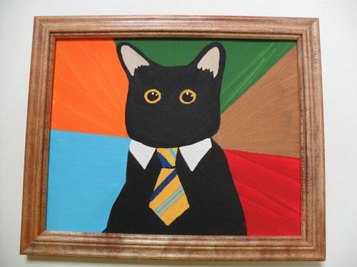 business cat Autors: oh come on meme paintings