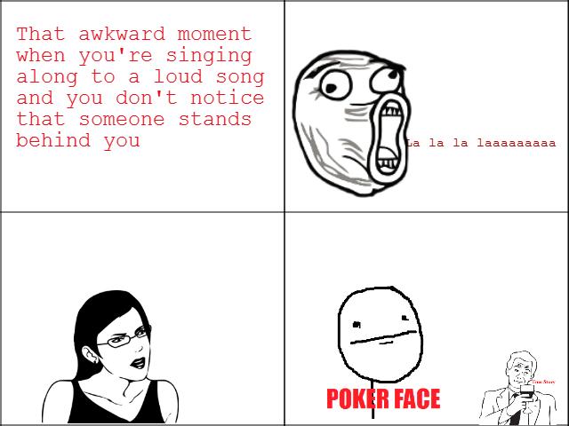 Awkward moments