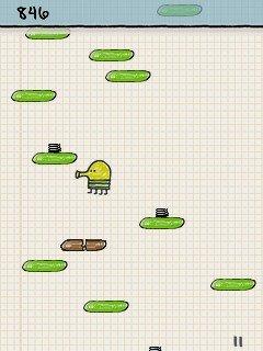 Doodle jump  velviena motion... Autors: garix bla Nokia S60v5/S^3 Speles un aplikacijas.