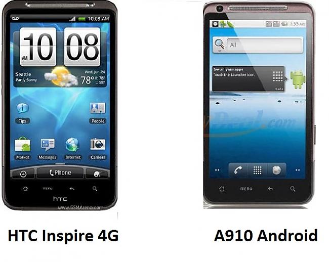 HTC Inspire 4G pret A910... Autors: BoyMan Viltoti HTC vairumā.