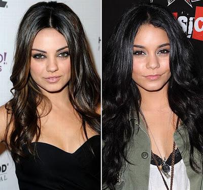 Mila Kunis  Vanessa Hudgens Autors: Fosilija Slavenības ,kuras ir līdzīgas!