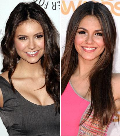 Nina Dobrev  Victoria Justice Autors: Fosilija Slavenības ,kuras ir līdzīgas!