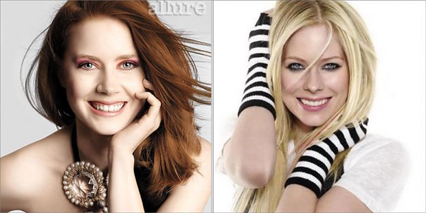 Amy Adams  Avril Lavigne Autors: Fosilija Slavenības ,kuras ir līdzīgas!