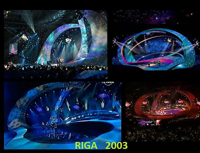 Latvia Riga  Latvija  2003... Autors: ghost07 Eirovīzijas skatuves (2000 - 2015) fakti*