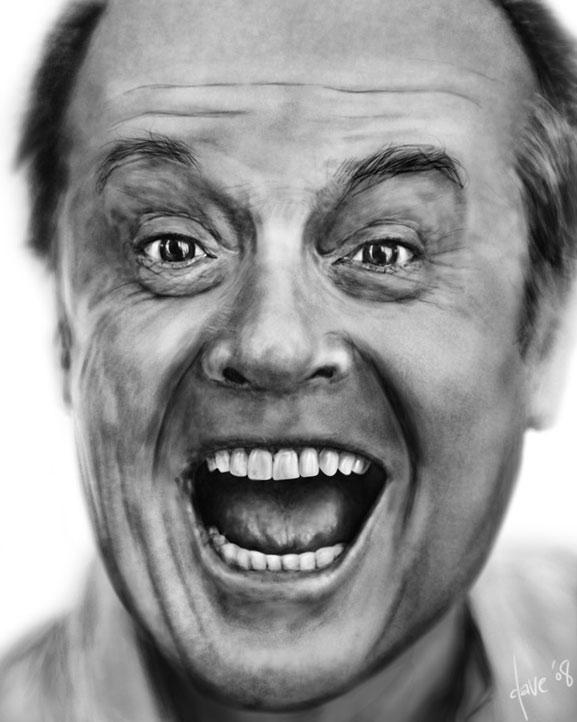 Jack Nicholson Autors: luvazhels Izskatās jau ļoti īsti!
