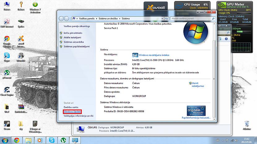 Spiežam Windows Update Autors: Fosilija PAMĀCĪBA kā nomainīt Windows 7 valodu.