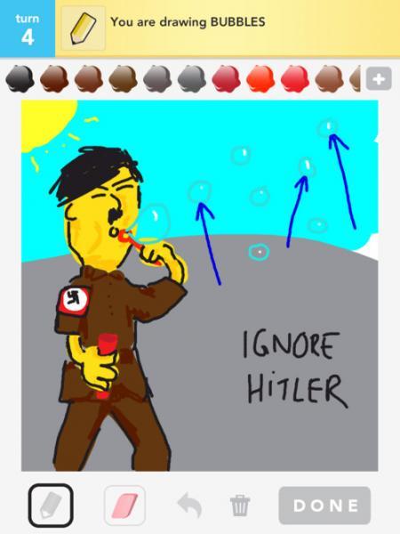 Minamais vārds  Bubbles Autors: BetaFlasher Ignorē Hitleru (Draw Something aplikācija)