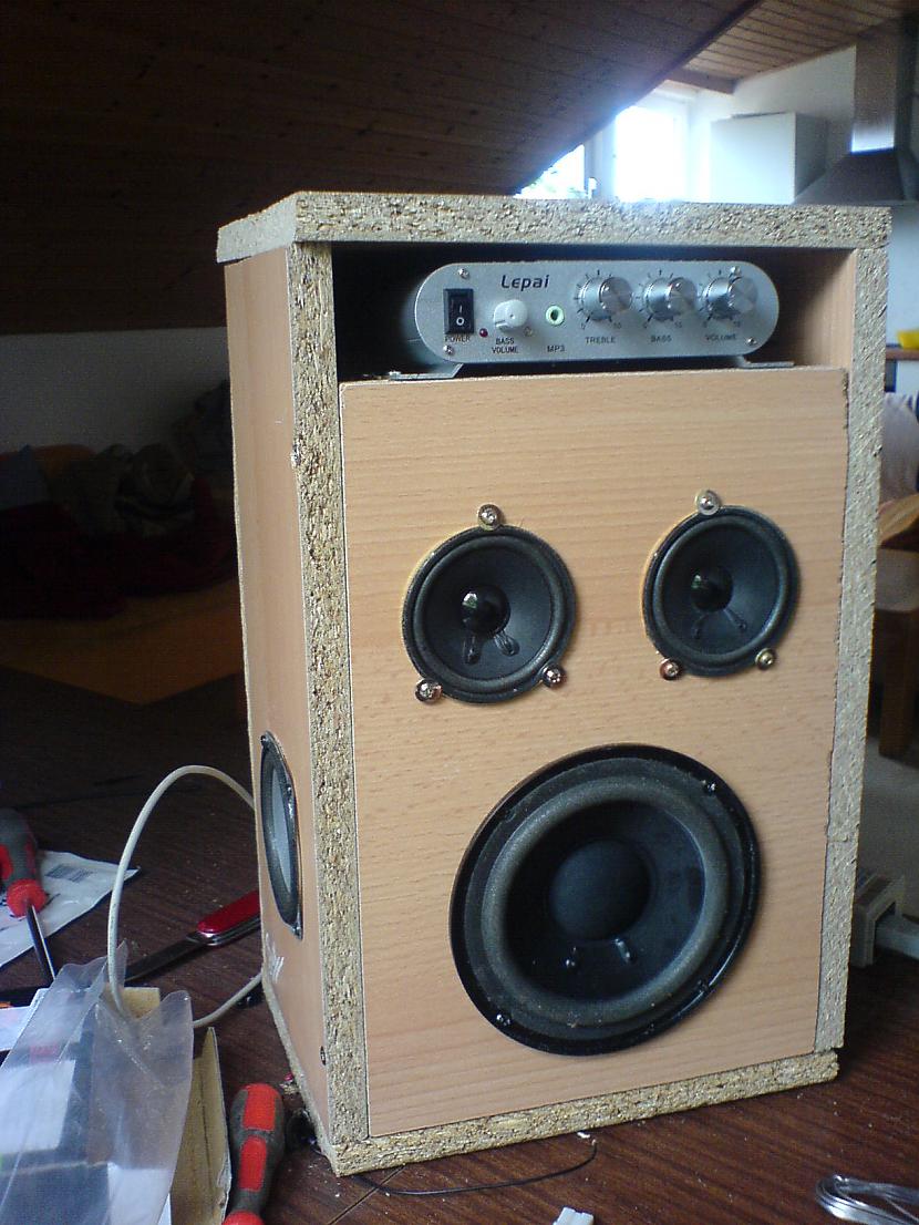 Tada nu gatavs viss izskatas... Autors: ariss Mazcenas BackPack BOOMBOX