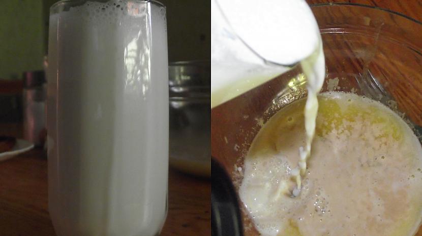 pievienojam 1 glazi piena... Autors: FOKSITE Kanēļa bulciņas