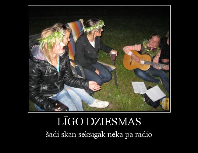  Autors: m quot m līgo dziesmas