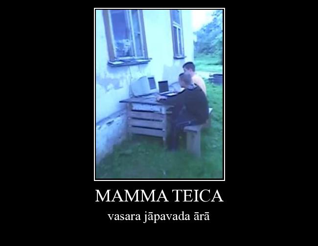  Autors: Fosilija mamma teica