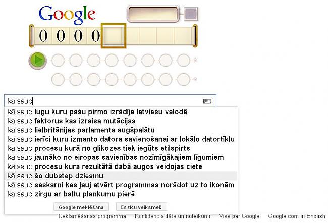 Jo Google zina ko tu klausies... Autors: Yehet Ko meklē latvieši?